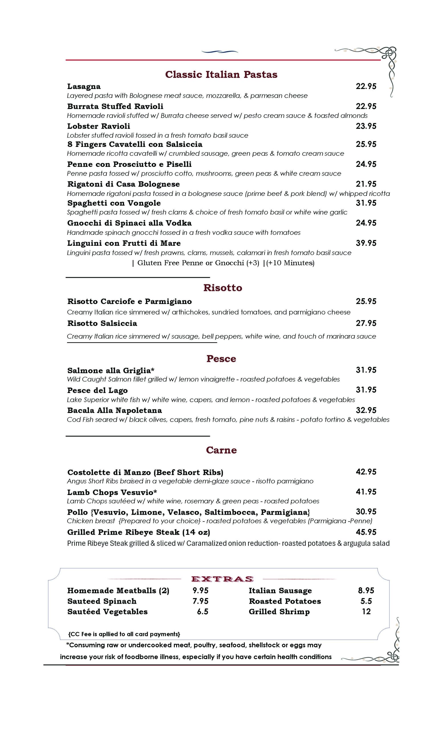 Il Vicolo Dinner Menu 3 30 26 (2)